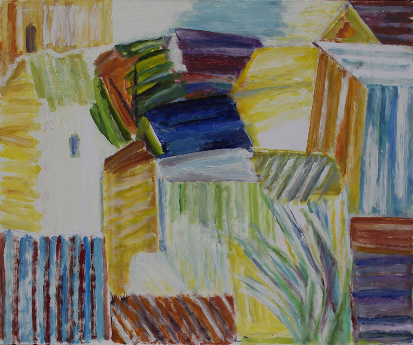 Haeuser im Licht, 2018, Oel-Leinwand, 100 x 120 cm.jpg